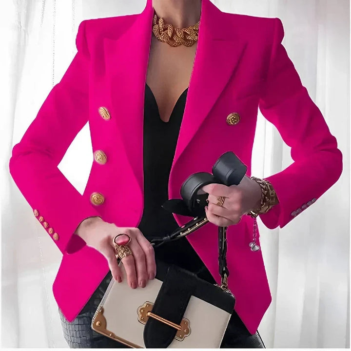Norah Double Breasted Blazer Coats for Women — photo 8