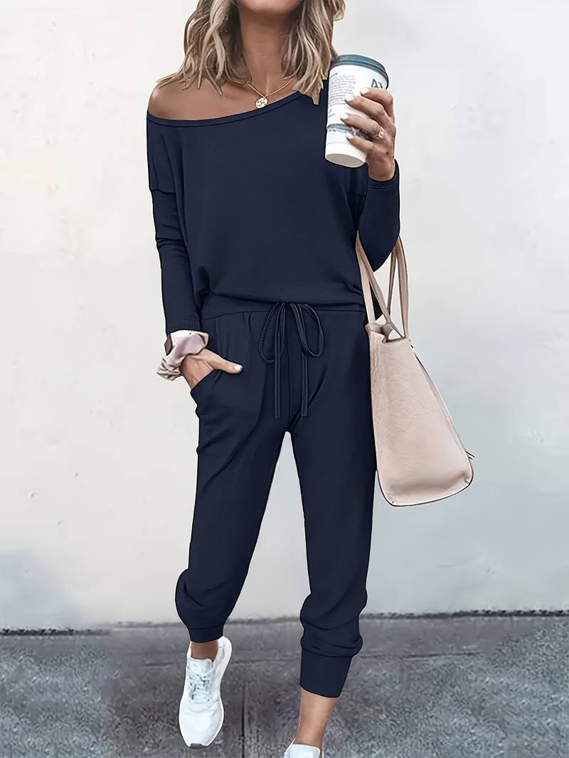 Zinnia Top and Jogger Duo Sets for Women — photo 4