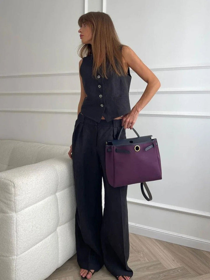 Zenobia Wide-Leg Two-Piece Set Sets for Women — photo 5
