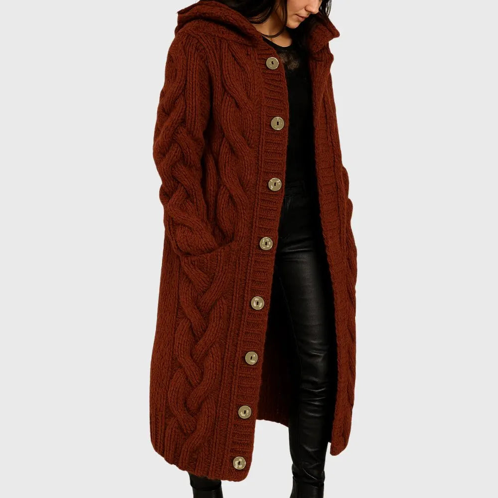 Clementine Structured Longline Overcoat Coats for Women — photo 8