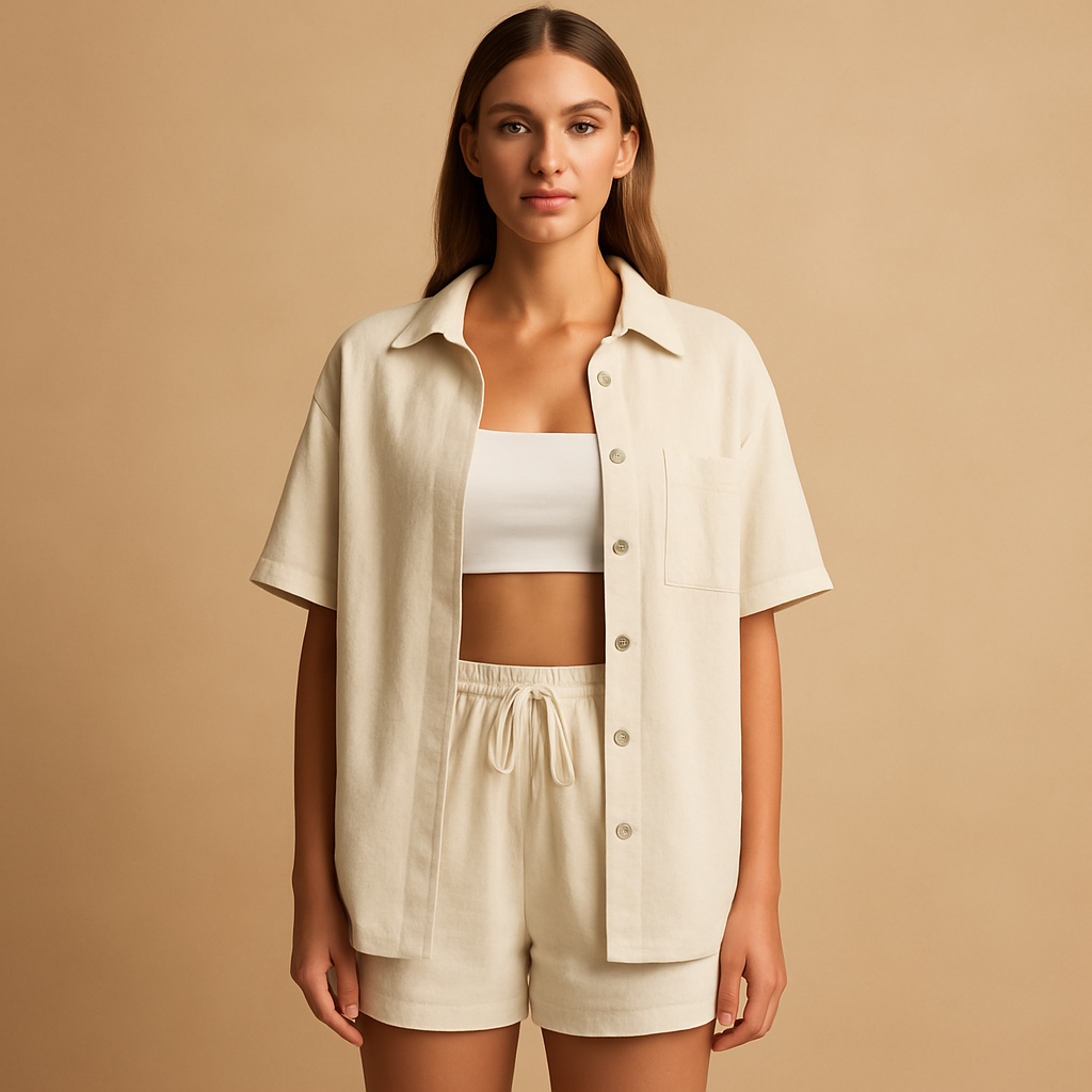 Jennet Knit Top and Shorts Sweaters for Women — photo 4