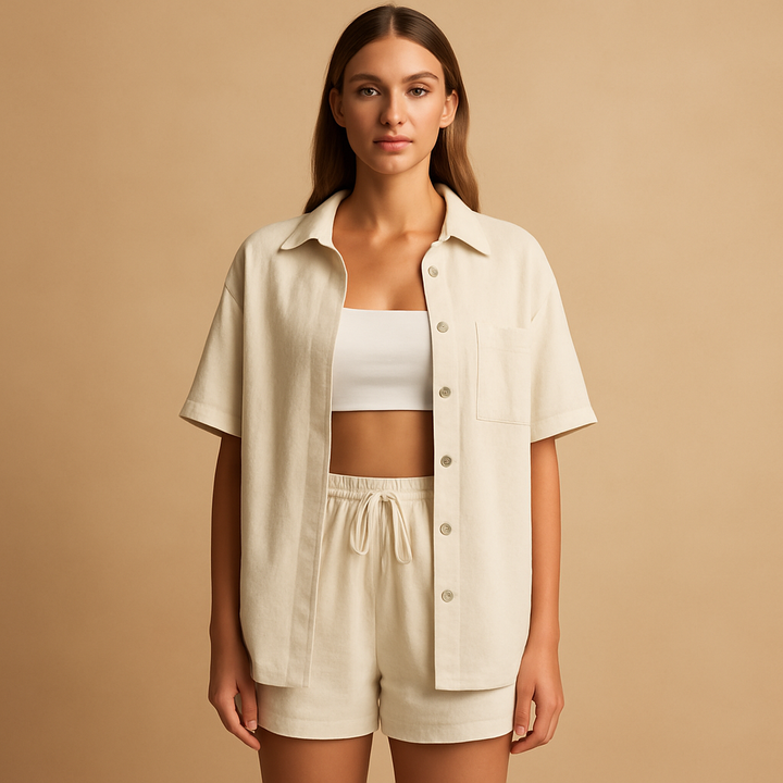Jennet Knit Top and Shorts Sweaters for Women — photo 4