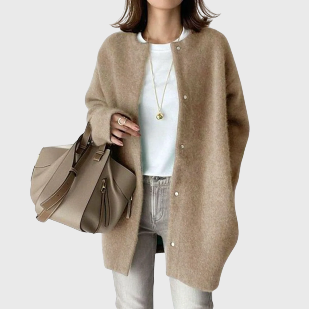 Undine Longline Open-Front Layer Cardigans for Women