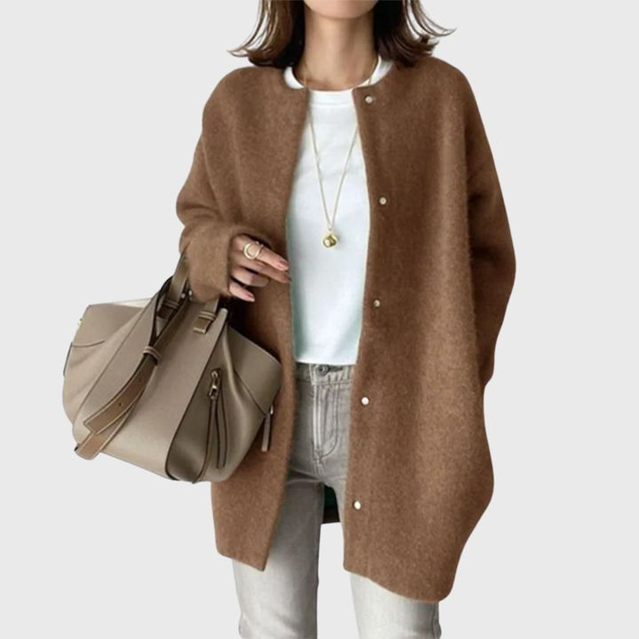 Undine Longline Open-Front Layer Cardigans for Women — photo 3
