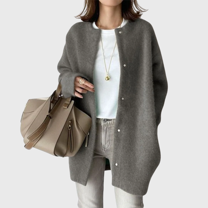 Undine Longline Open-Front Layer Cardigans for Women — photo 4