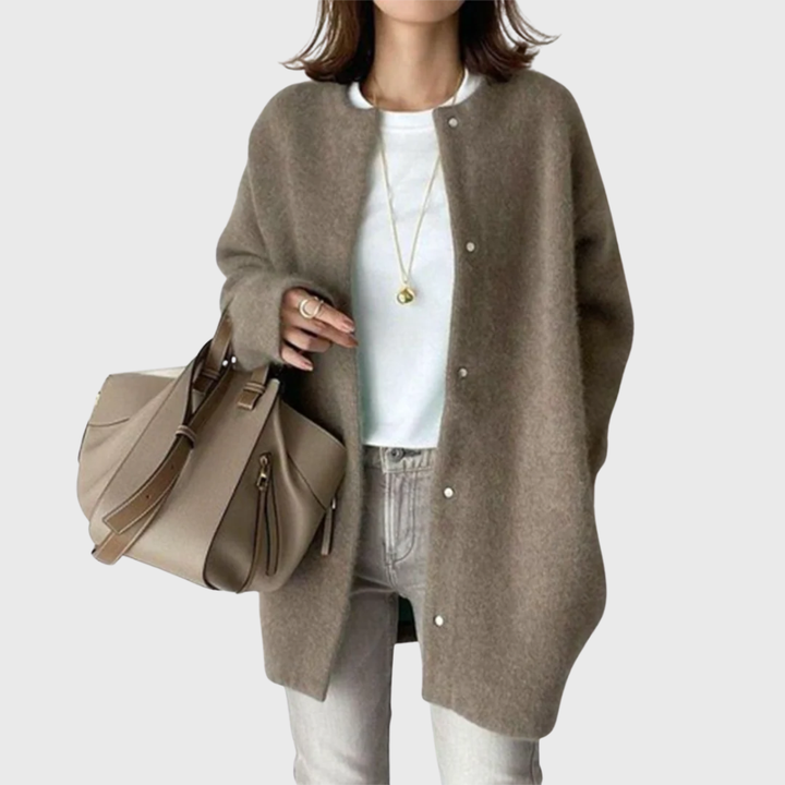 Undine Longline Open-Front Layer Cardigans for Women — photo 5