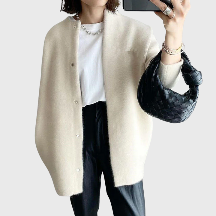 Undine Longline Open-Front Layer Cardigans for Women — photo 7