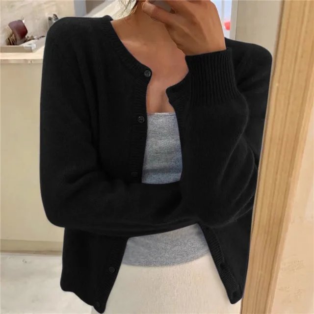 Ophelia Cropped Button Cardigan Cardigans for Women — photo 2