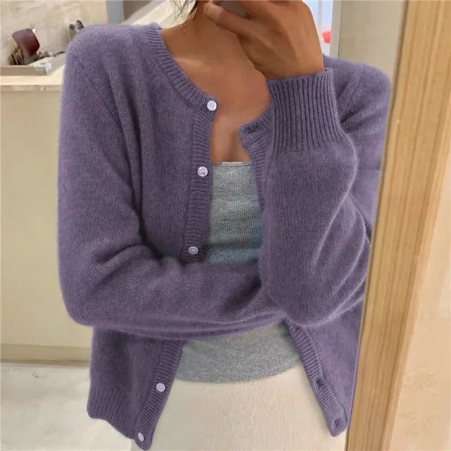 Ophelia Cropped Button Cardigan Cardigans for Women — photo 4