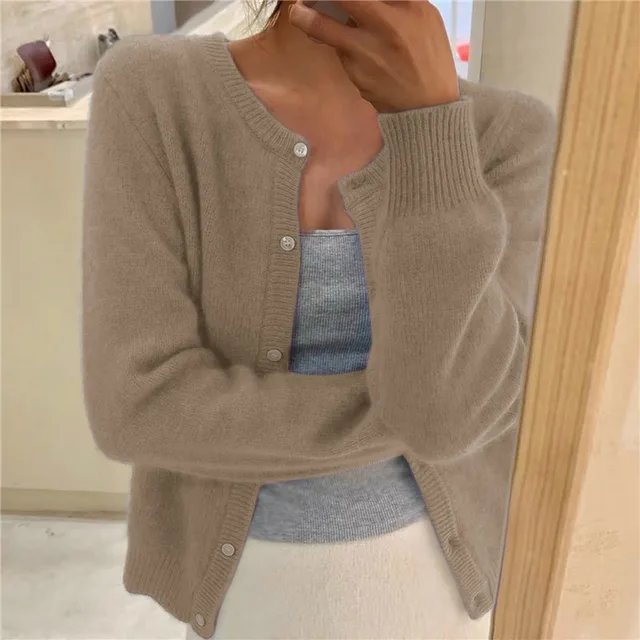 Ophelia Cropped Button Cardigan Cardigans for Women — photo 5